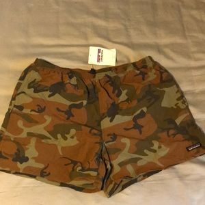 Nwt Mens Patagonia Baggies 5 Camo Swim 